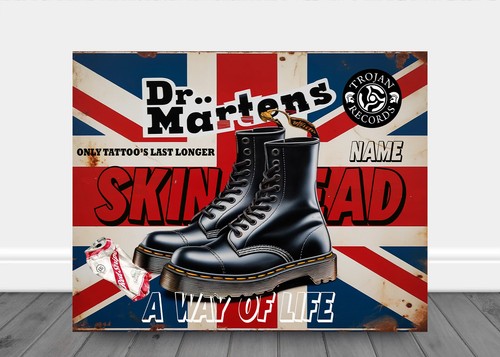 Personalised skinhead - personalised,