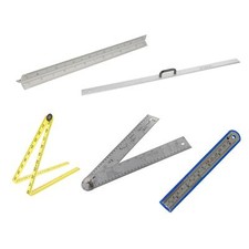 Double Side Metal Ruler
