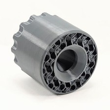 Exhaust Tip Silencer Baffle