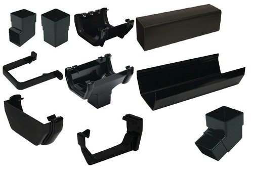 Floplast square 114m - floplast, gutter