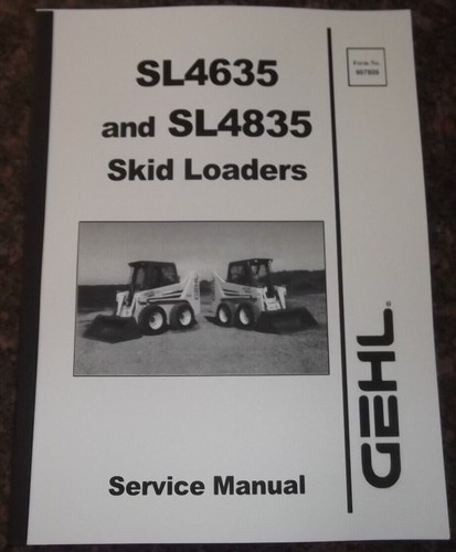 Gehl 4635 4835 skid - gehl, sl-4835