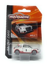 Majorette Racing Serie Model Car metal Audi A1 white 1/58