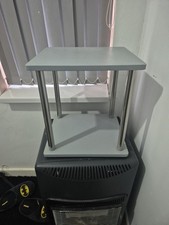 Small Grey Double Side Table