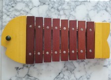 Bornelund Fish Xylophone High Quality Wood Musical Instrument NO MALLETS/STICKS