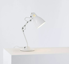 John Lewis Desk Lamp ANYDAY TONY White Metal Flexible OPEN BOX SLIGHT DAMAGE