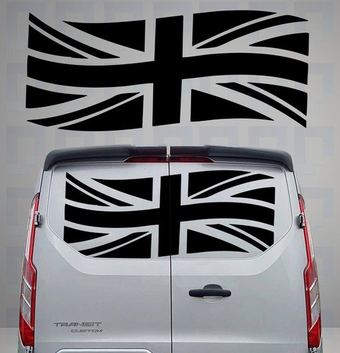 Wavy union jack rear side - union,