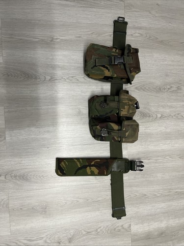 Army utility belt - belt, pouches