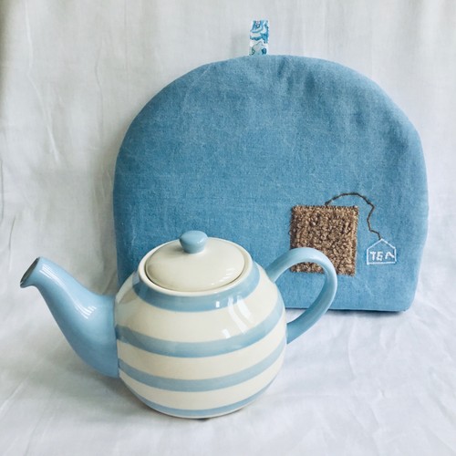 Large tea cosy denim - large,