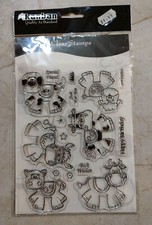 Kanban A5 clear stamps - farm