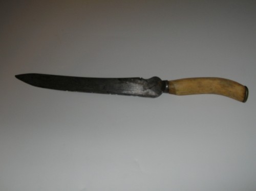 Antique bone handle boning - handle,