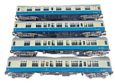 Rake Of 4 OO Gauge BR Blue
