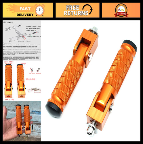 Folding foot pegs for - folding,