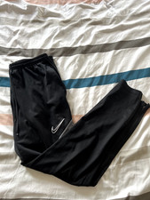 nike academy pants black and