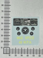 1:6 WW2 Willys Dash Decal