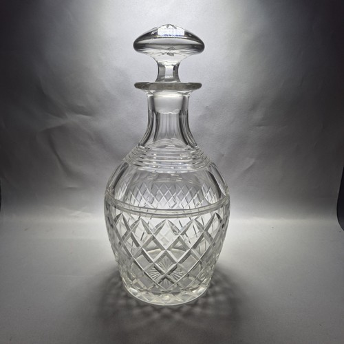 Vintage cut crystal ships - cut,