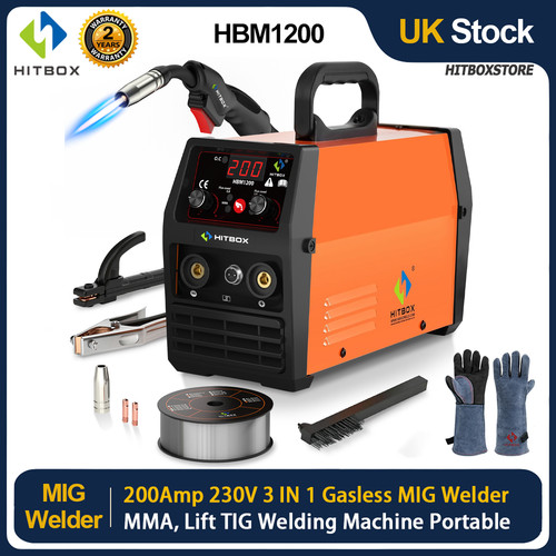 200amp gasless mig welder - 200amp,
