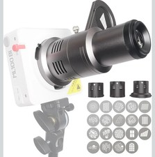 Mini Optical Snoot Projector, Photography Spotlight Attachment For Godox