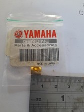 Yamaha Barrel Cable Nipple Brass Solder Genuine NOS 