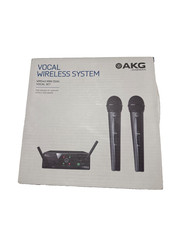 AKG WMS40 2 V ISM2 3 Mini Pro 2 Dual Vocal Radio Microphone Wireless System Set