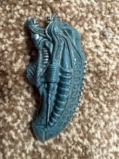 Alien Queen and Warrior Badge/Brooch Combo Resin. Handmade.