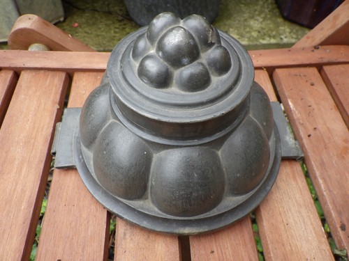 Victorian pewter jelly - victorian,