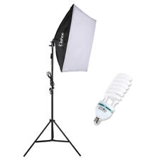 135W Continuous Lighting Soft Box Photography Studio Video w/2M Light Stand Kit