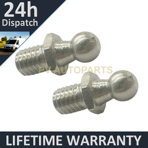 Pair gas strut end - gas,