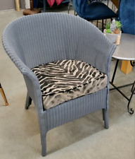Upcycled Lloyd loom chair with
