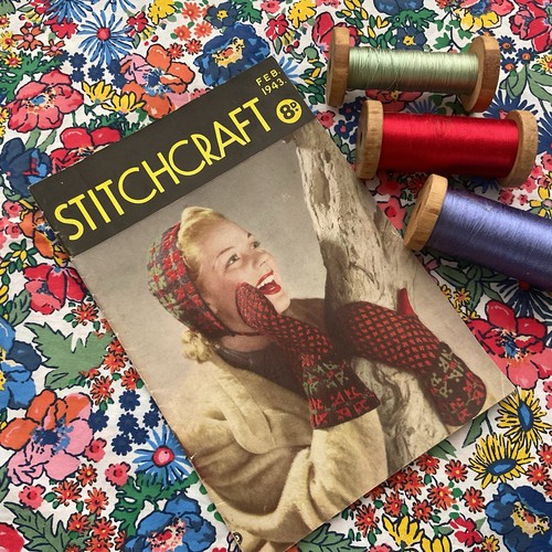 1940s stitchcraft feb - stitchcraft, ~