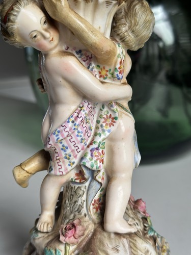 Antique porcelain figure - porcelain,