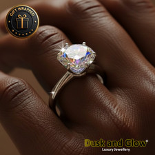 2CT SILVER ZIRCONIA RING BAND