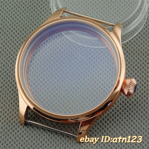 Parnis 44mm watch case - 44mm,
