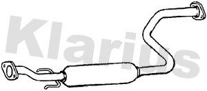 Klarius rr317d exhaust centre - rr317d,