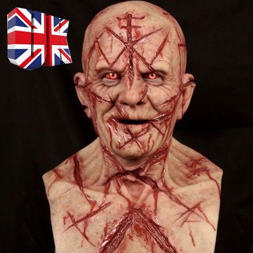 Scary mask latex full - latex, head