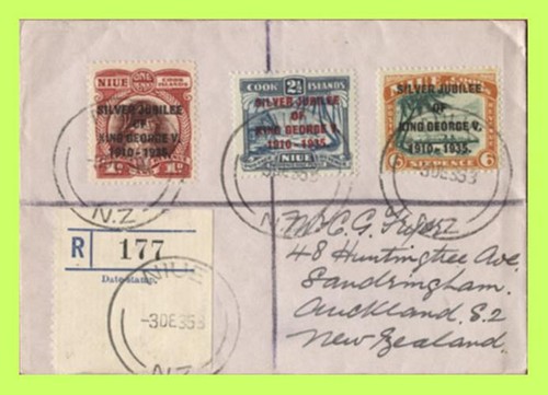 Niue 1935 kgv silver jubilee - 1935,