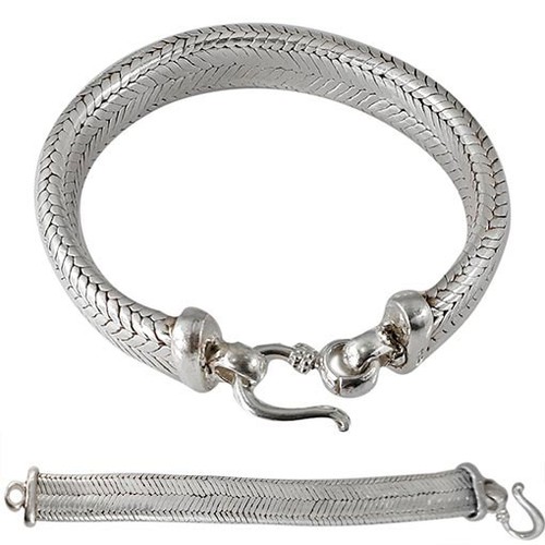 Solid 925 silver snake - 925,