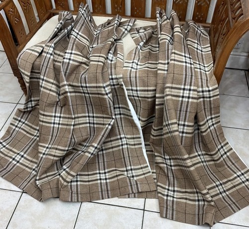 Brown cream taupe highland - brown,