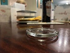 Set Of 15 Glass Plate Candle Holders 10cm Diameter