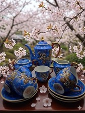 Vintage 1950s japanese moriage - vintage,
