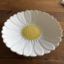 Stunning Sunflower Plate Gien France Vintage Tableware Serving Dish Decorative
