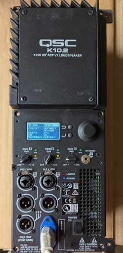 Qsc k10 amp - qsc,