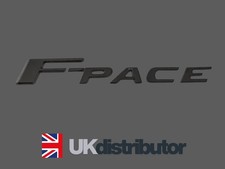 Gloss Black F-Pace Boot / Tailgate Badge Emblem – Aftermarket Trim Fits Jaguar