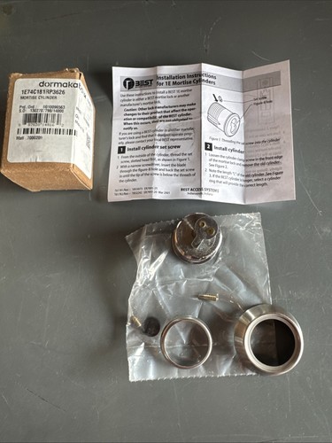 Dormakaba lock cylinder - dormakaba,