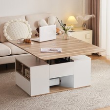 Lift Top Coffee Table With 2