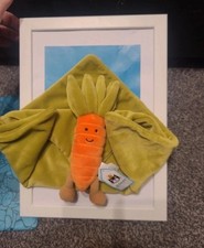 Jellycat vivacious carot Soother toy babies children comforter