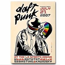 Daft Punk 2007 Event Poster