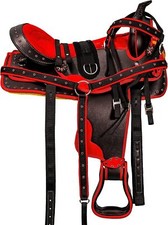 Classic Quality Western Synthetic Light Weight Comfort Barrel Racing Trail Tack
