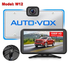 AUTO-VOX Wireless Reversing Camera 5" HD 1080P Monitor 2 Channels for Car Truck