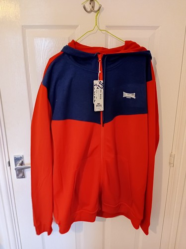 Lonsdale red blue tracksuit - red/blue,