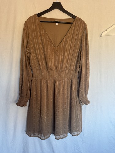 Next brown metallic dobby - sp,